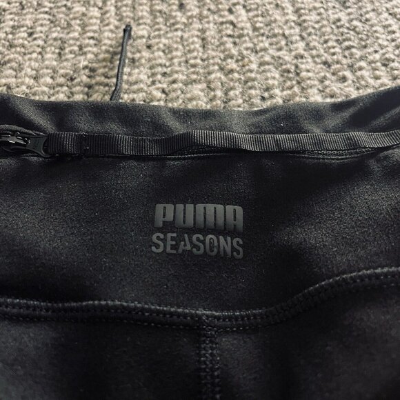 Puma Seasons Men’s Tights Black Athletic Bottoms 52325201 Medium - Picture 3 of 5